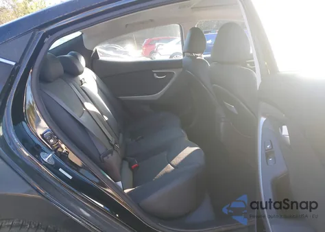 2015 Hyundai Elantra Limited from USA, damaged, VIN KMHDH4AE2FU433232